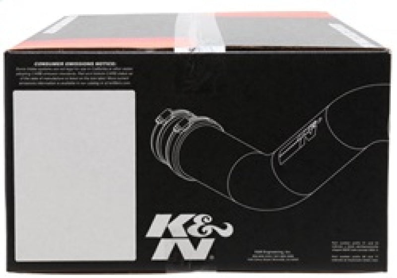 K&N 00-04 Honda Civic Si/Type R Wrinkle Red Typhoon Short Ram Intake 69-1009TWR
