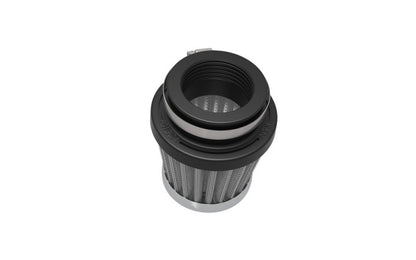 K&N Universal Chrome Filter 1 3/8 inch FLG / 2 1/2 inch Base / 2 inch Top / 2 1/4 inch Height RC-0790