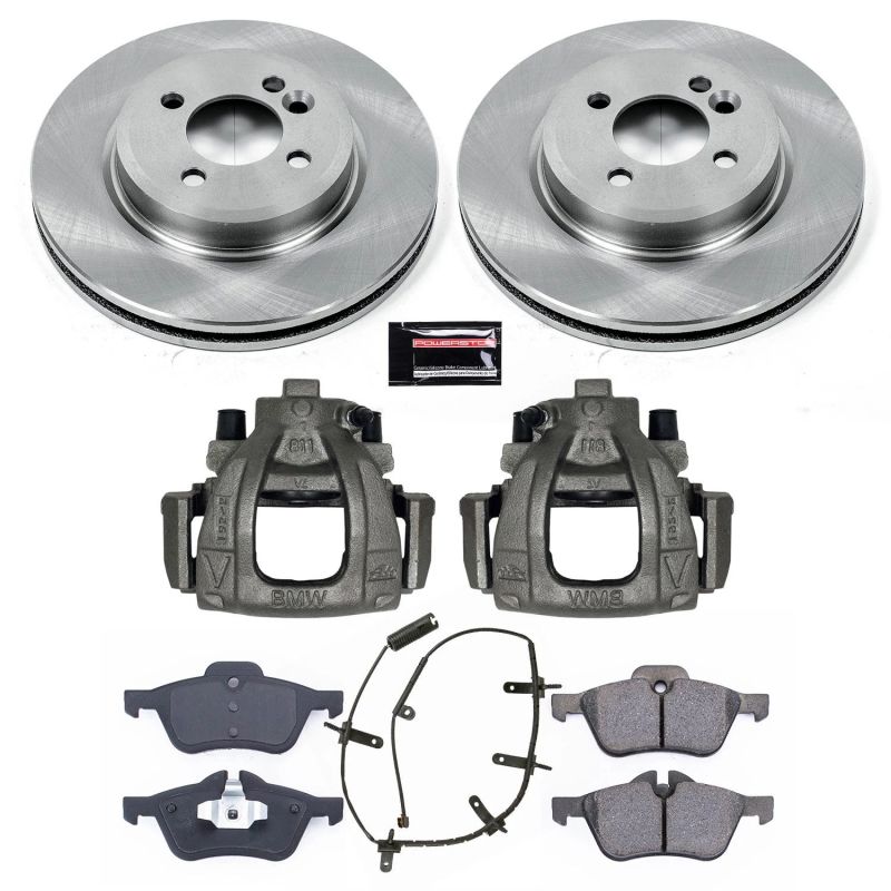Power Stop Z17 Evolution Plus Stock Replacement Brake Kits with Calipers KCOE5724