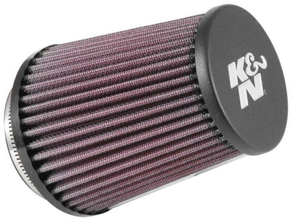 K&N Universal Rubber Filter 3in Flg 4-1/2inch OD B / 2-1/4inch H - Black Top RE-5286