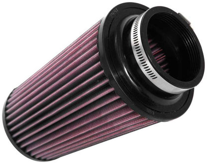 K&N Universal Round Tapered Filter 3 inch FLG / 5 inch Bottom / 4 inch Top / 7 7/8 inch Height RU-4690