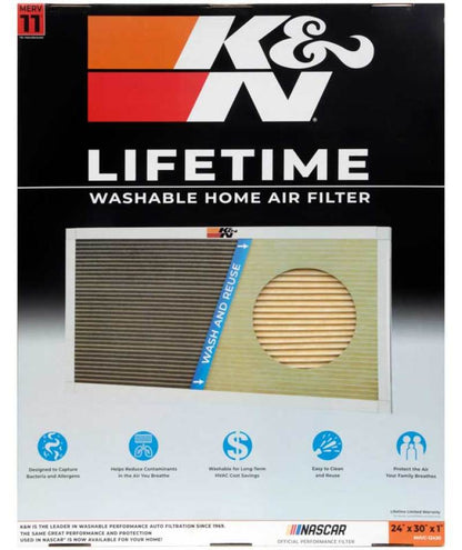 K&N HVAC Filter - 24 x 30 x 1 HVC-12430