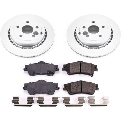 Power Stop Z17 Evolution Plus GEOMET Coated Brake Kits CRK5528