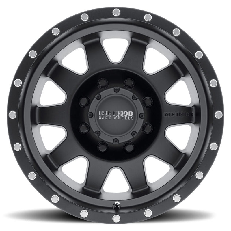 Method Race Wheels MR301 The Standard Matte Black Wheels MR30179087512N