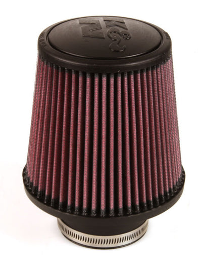 K&N Universal Rubber Filter - Round Tapered 6in Base OD x 3in Flange ID x 6in H RE-0930