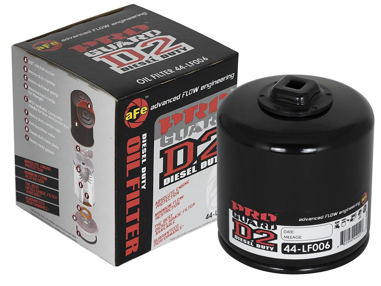 aFe Pro GUARD D2 Oil Filters 44-LF006-MB