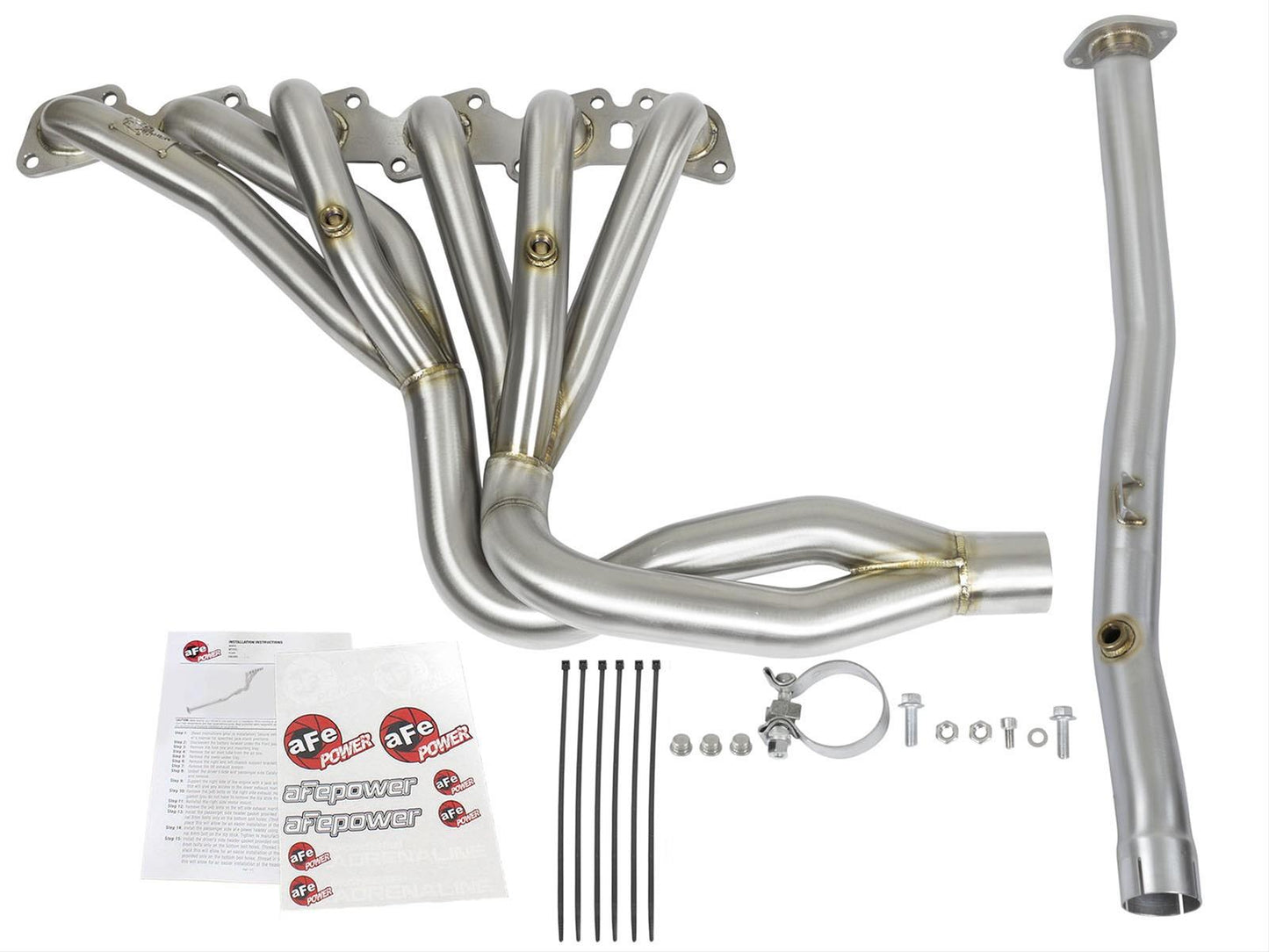 aFe Twisted Steel Headers 48-36105-YN