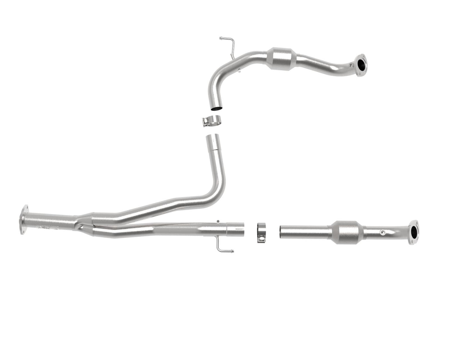 aFe Twisted Steel Y-Pipes 48-46013-RC