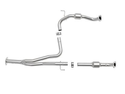 aFe Twisted Steel Y-Pipes 48-46013-RC