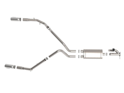 aFe Gemini XV Series Exhaust Systems 49-32081-P