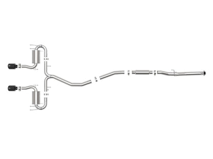 aFe Takeda Exhaust Systems 49-36624-B
