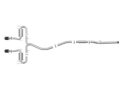 aFe Takeda Exhaust Systems 49-36624-C