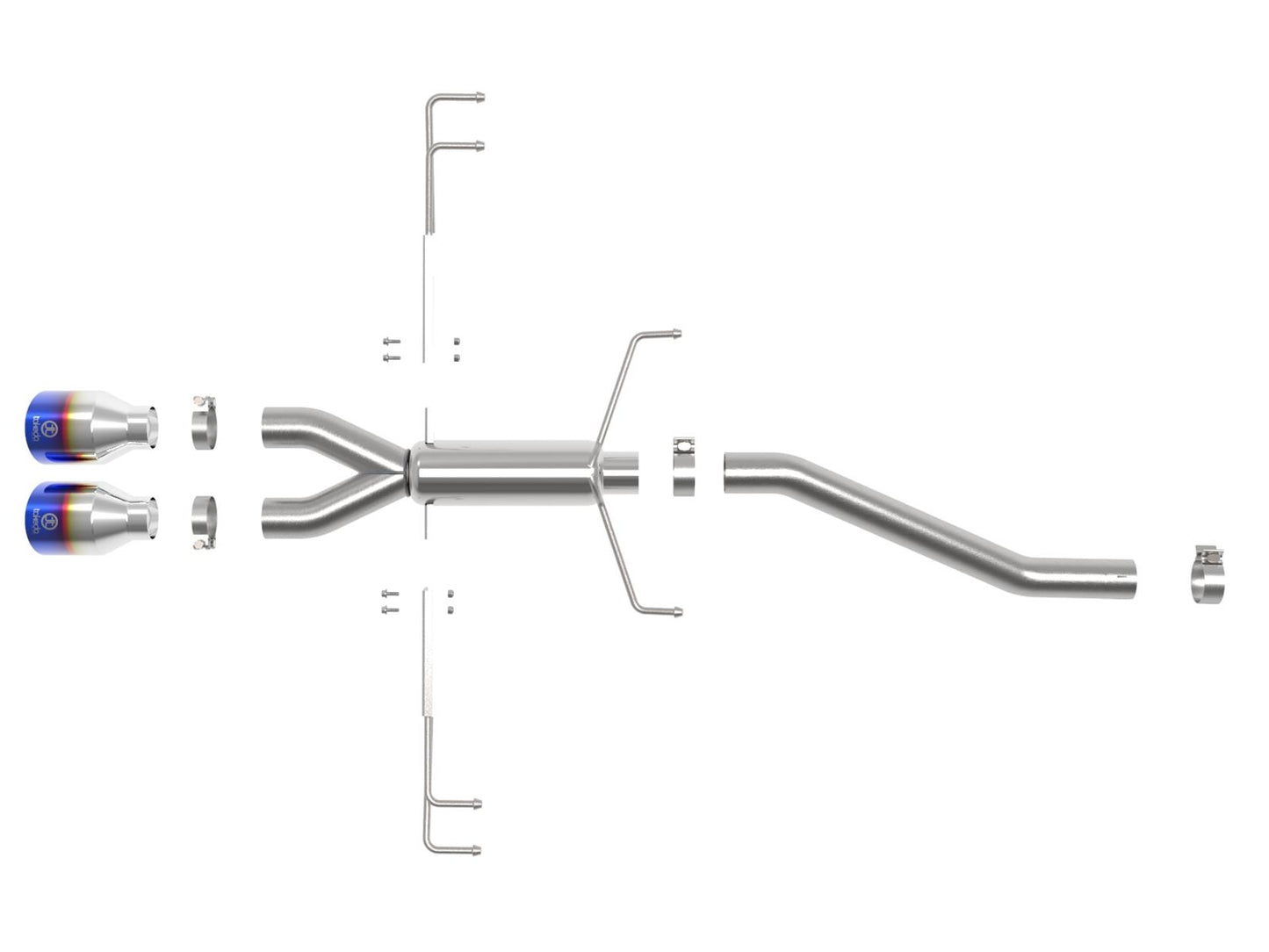 aFe Takeda Exhaust Systems 49-36626-L