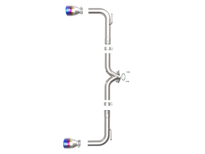 aFe Takeda Exhaust Systems 49-37014-L