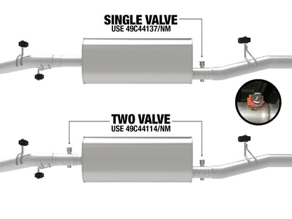 aFe Apollo GT Muffler Delete Pipes 49C44137NM