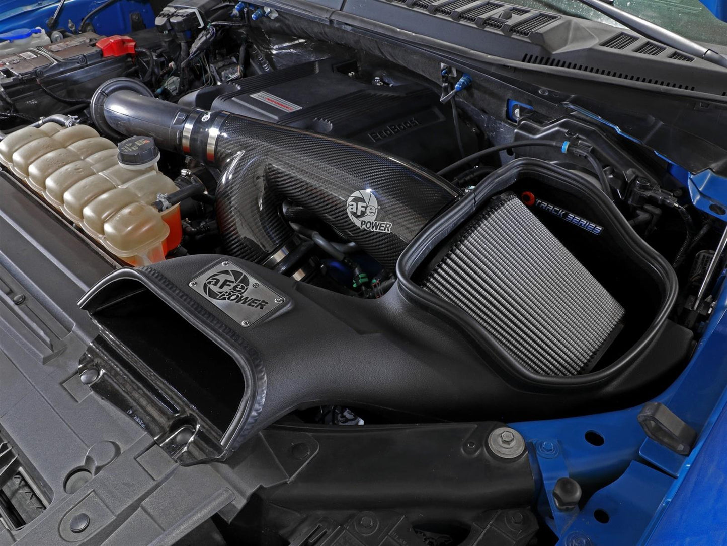 aFe Track Series Carbon Fiber Pro Dry S Air Intake Systems 57-10010D