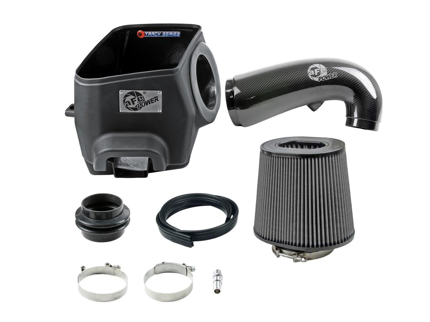 aFe Track Series Carbon Fiber Pro Dry S Air Intake Systems 57-10011D