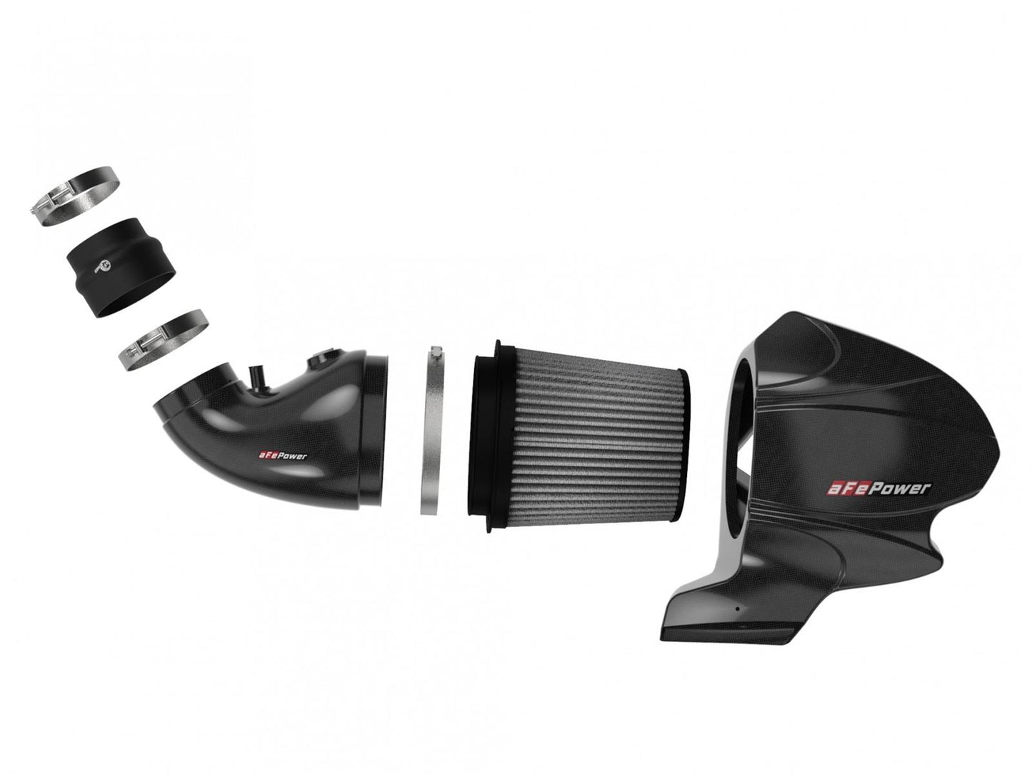 aFe Black Series Momentum Carbon Fiber Pro Dry S Air Intake Systems 58-10001D