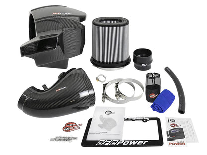 aFe Black Series Momentum Carbon Fiber Pro Dry S Air Intake Systems 58-10001D
