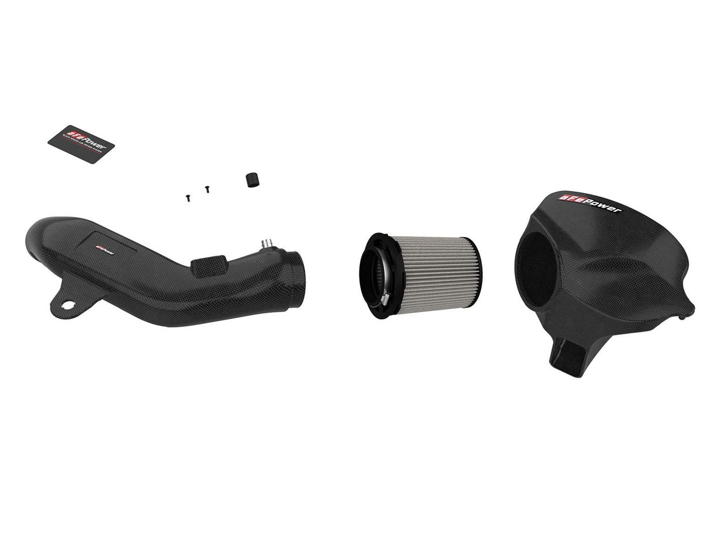 aFe Black Series Momentum Carbon Fiber Pro Dry S Air Intake Systems 58-10004D