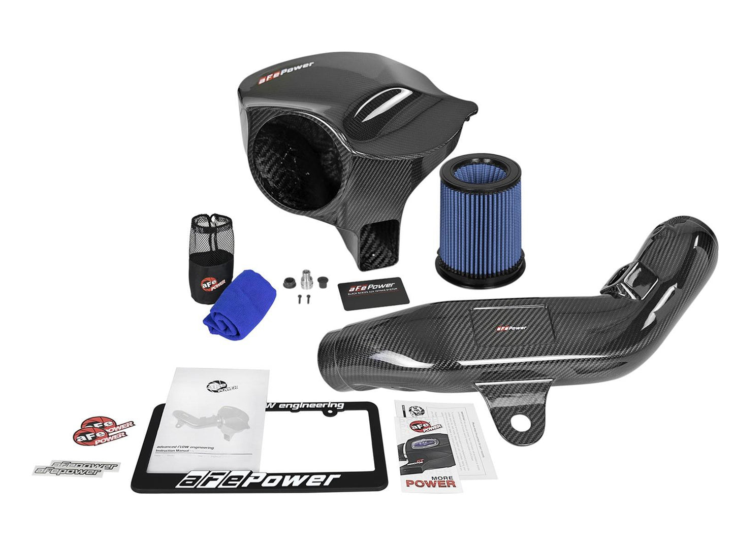 aFe Black Series Momentum Carbon Fiber Pro 5R Air Intake Systems 58-10004R