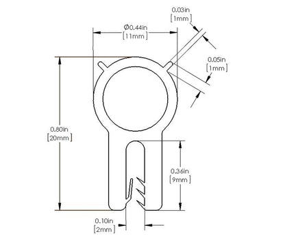 aFe Air Intake Kit Components 59-10095