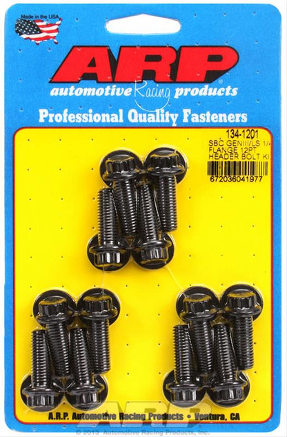 ARP Chromoly Header Bolt Kits 134-1201