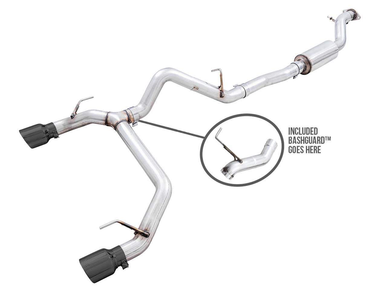 AWE Tuning 0FG Exhaust Systems 3015-33456