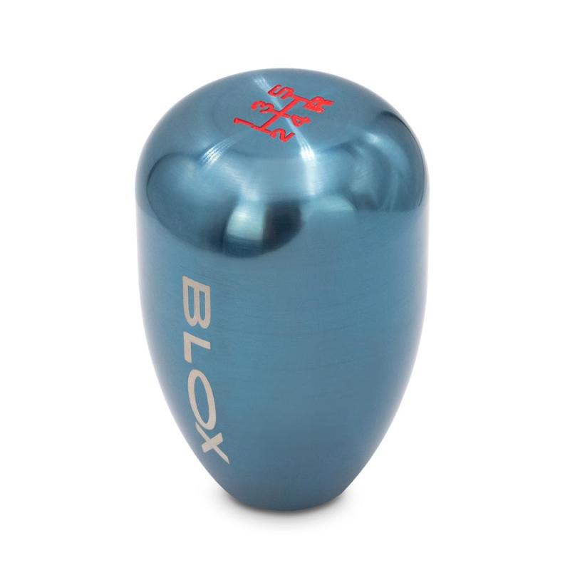 BLOX Racing 6-Speed Billet Shift Knob - Torch Blue 10x1.5mm BXAC-00215