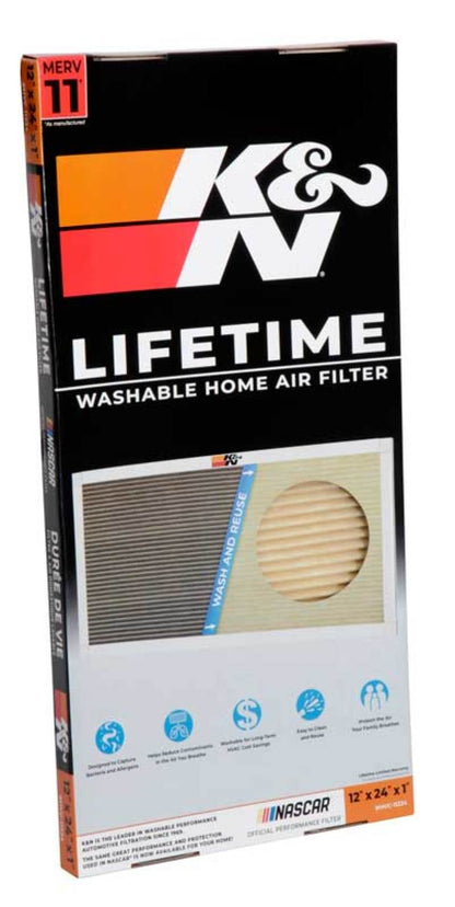 K&N HVAC Filter - 12 x 24 x 1 HVC-11224