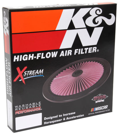 K&N X-Stream Top Round Lid 9 inch Outside Diameter 66-0901