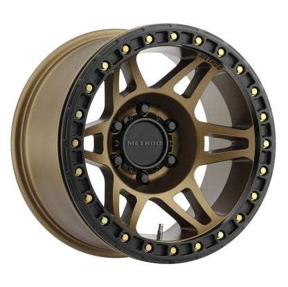 Method Race Wheels MR106 Beadlock Matte Bronze Wheels MR10679060944B