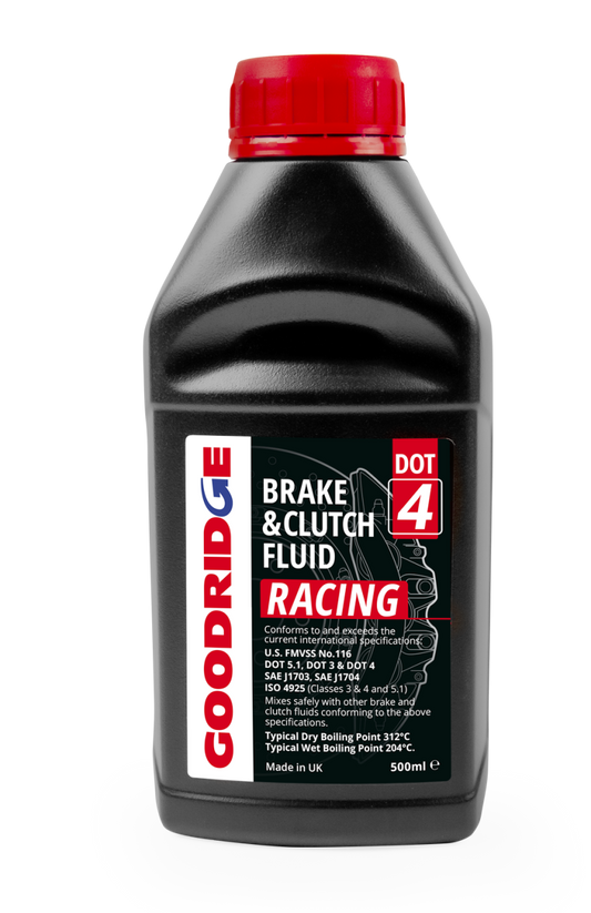 Goodridge 500ML Racing Dot 4 Brake Fluid - Single BF30500