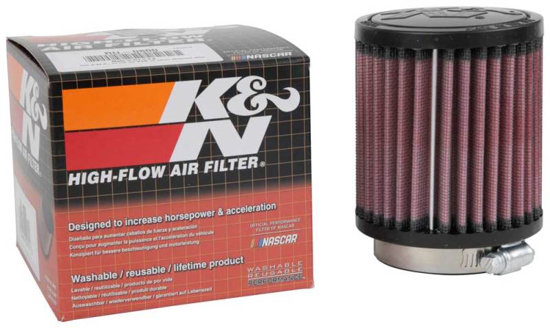 K&N Universal Air Filter - 2-7/16in Flange x 3-1/2in OD x 4in Height RU-0800