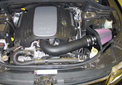 K&N 11 Dodge Durango 5.7L V8 / 11 Jeep Grand Cherokee 5.7L V8 Aircharger Performance Intake 63-1563