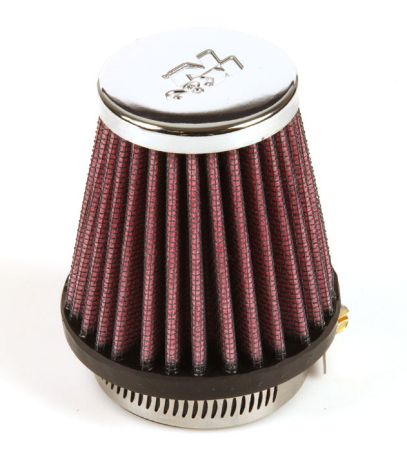 K&N Universal Chrome Filter 1 15/16 inch FLG / 3 inch Base / 2 inch Top / 3 inch Height RC-1060