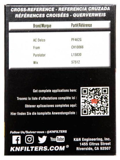 K&N Performance Oil Filter for 07-15 Mini Cooper L4-1.6L HP-7024