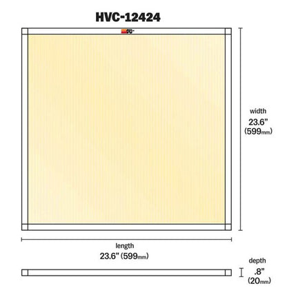 K&N HVAC Filter - 24 x 24 x 1 HVC-12424