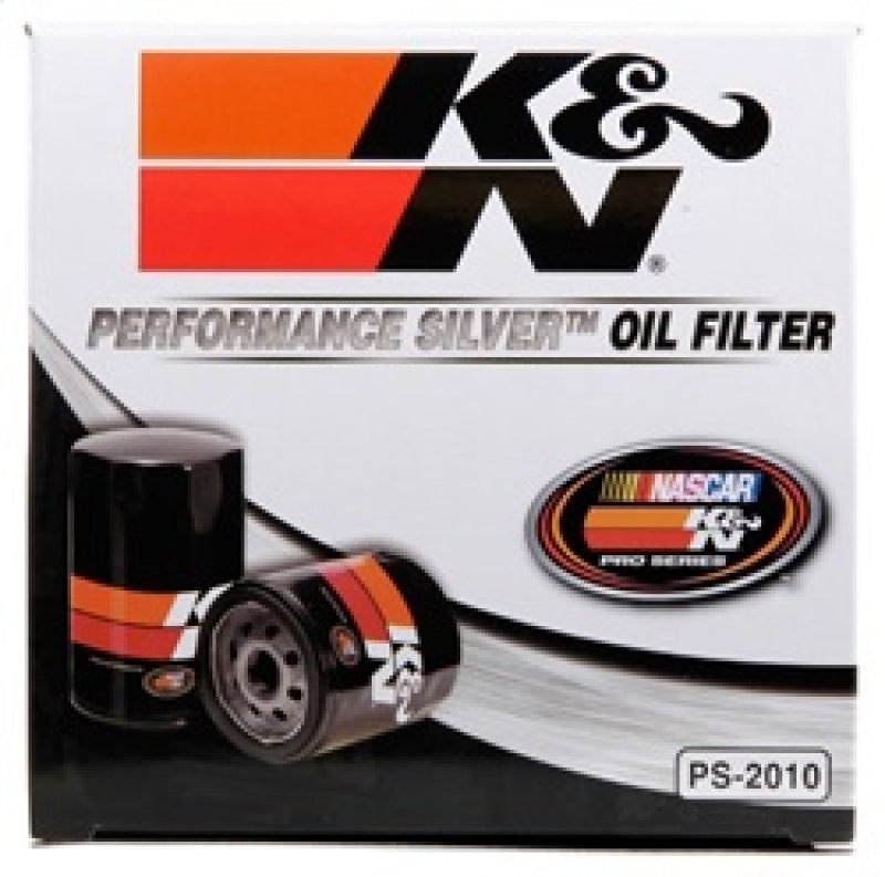 K&N Oil Filter for Ford/Lincoln/Mercury/Mazda/Chrysler/Dodge/Jeep/Cadillac/Ram 3.656in OD x 4in H PS-2010