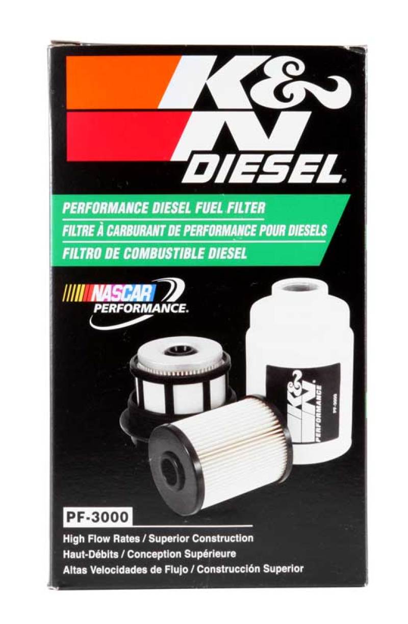 K&N Cellulose Media Fuel Filter 3.5in OD x 6.281in L PF-3000