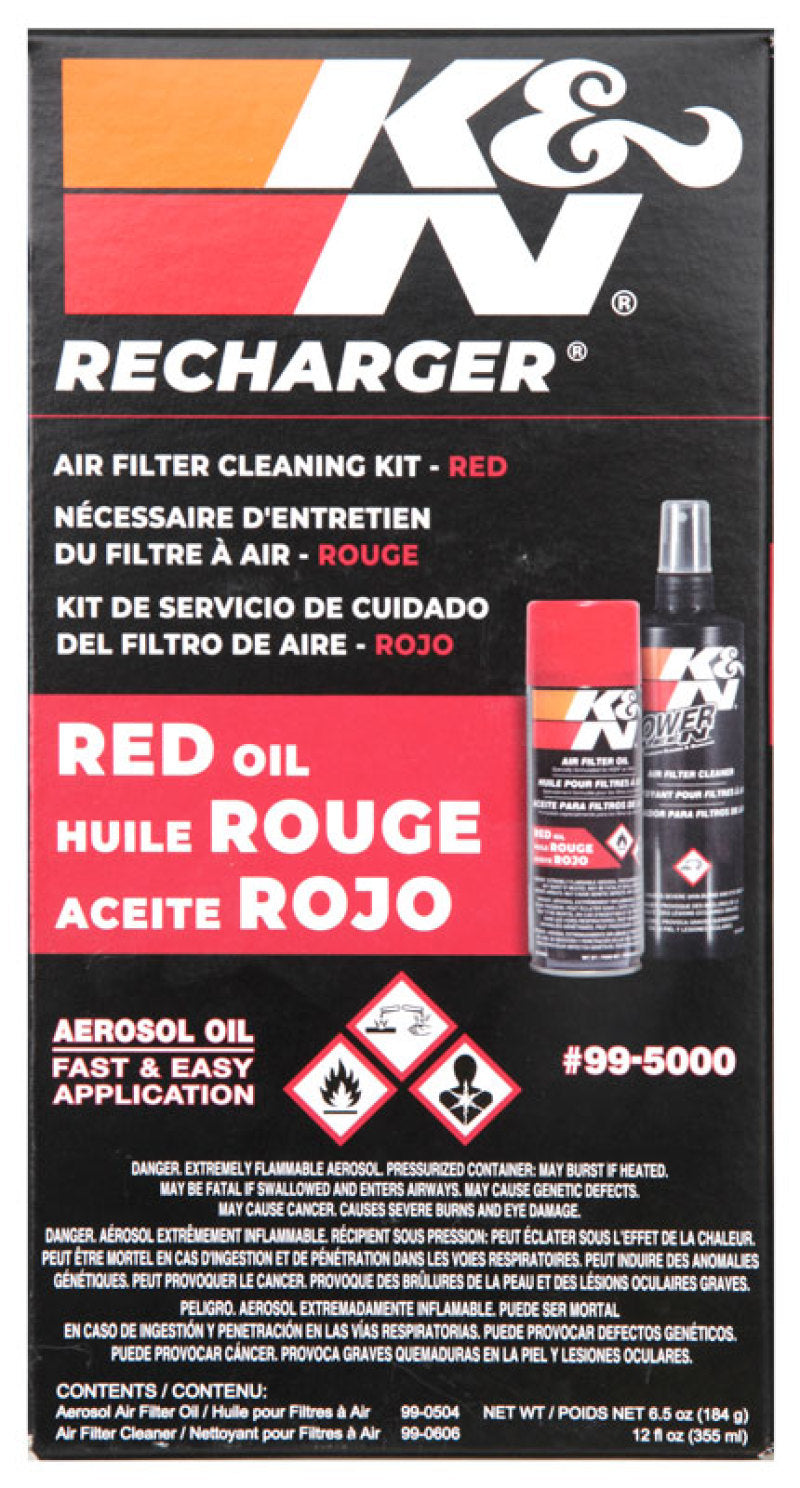 K&N Aerosol Oil Recharger Service Kit 99-5000