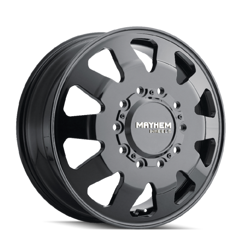 Mayhem Challenger Dually 8181 Gloss Black Wheels 8181-22820B
