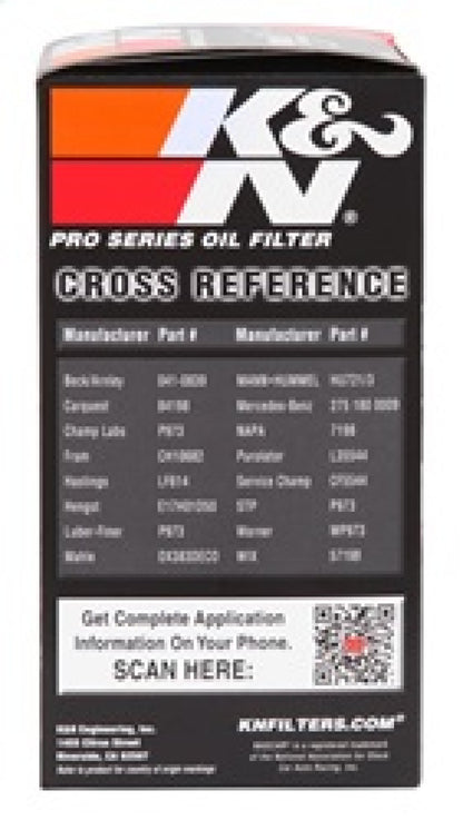 K&N Oil Filter for 04-15 Mercedes Benz PS-7033