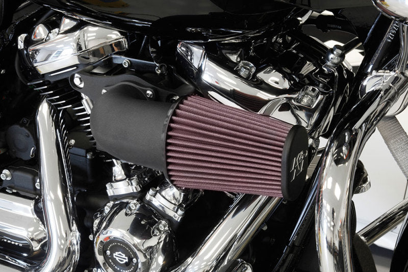 K&N 2017 Harley-Davidson H/D Touring Models Aircharger Performance Intake - Black 63-1138
