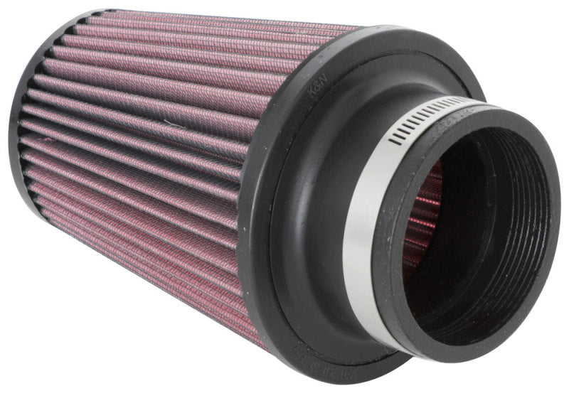 K&N Universal Clamp-On Air Filter 3in Flange ID x 5in Base OD x 3.5in Top OD x 6in Height RU-1039