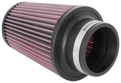 K&N Universal Clamp-On Air Filter 3in Flange ID x 5in Base OD x 3.5in Top OD x 6in Height RU-1039