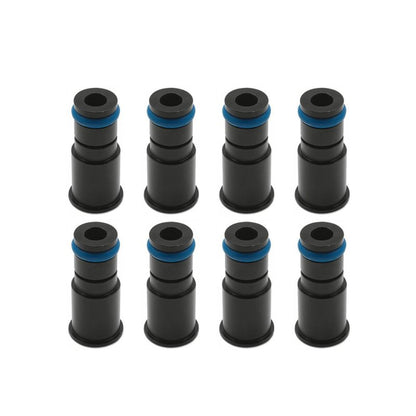 BLOX Racing 14mm Adapter Top (1in) w/Viton O-Ring & Retaining Clip (Set of 8) BXEF-AT-14L-8