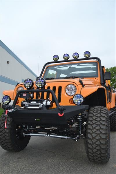 Body Armor 4x4 Front Light Bars JK-6126