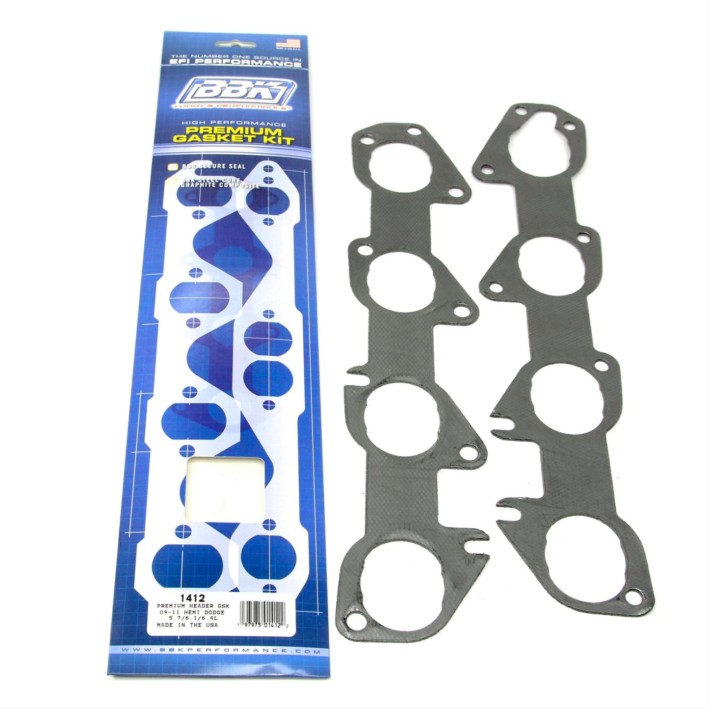 BBK Reinforced Header Gaskets 1412
