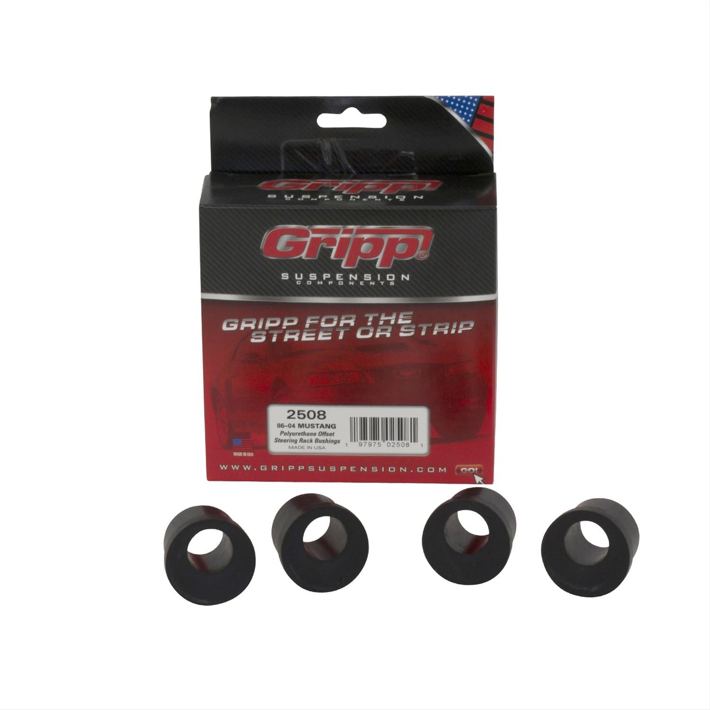 BBK Gripp Offset & Standard Steering Rack Bushing Kits 2508